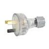 SAA 10AMP 3 Pin Assembly Plug Top Rewireable Plug