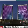 DMX control CE UL FCC certificated IP68 waterproof led color changing led light building wall