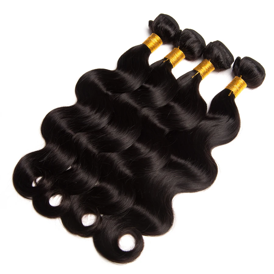 

Brazilian Body Wave Human Hair Bundles Double Weft virgin Hair Weave Bundles