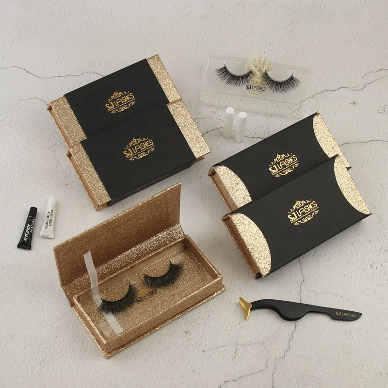 

Lash Supply Curled Human Hair Eyelashes Heart Shaped Eyelash Box Packaging Strip Lashes New Style for Wholesale, Natural black