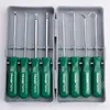 8 Pieces Mini Pick And Hook Set Removes replaces O-rings, nuts, clips, springs Screwdrivers slotted 1/8 cross #0 star T15 T20