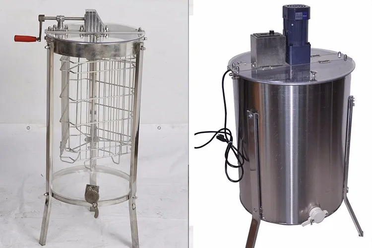 Beekeeping Equipment Reversible Electrical 6 Frames Honey Extractor