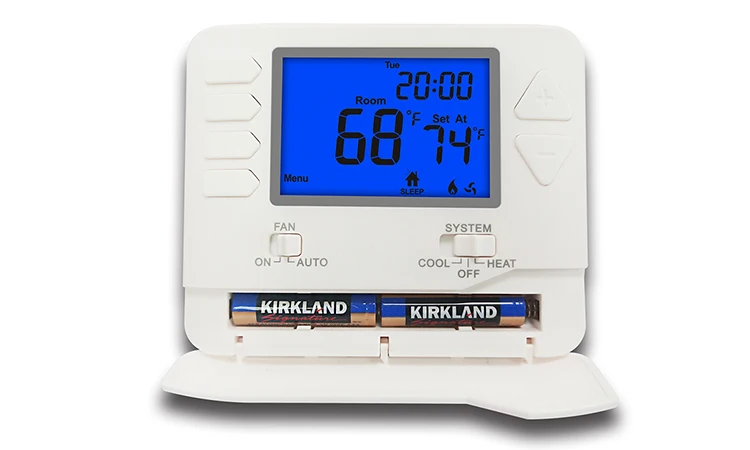 weekly programming room thermostat