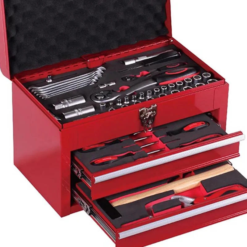 Torin Bigred Tool Box With Tools(74 Pcs Mechanical Tools Set) Buy
