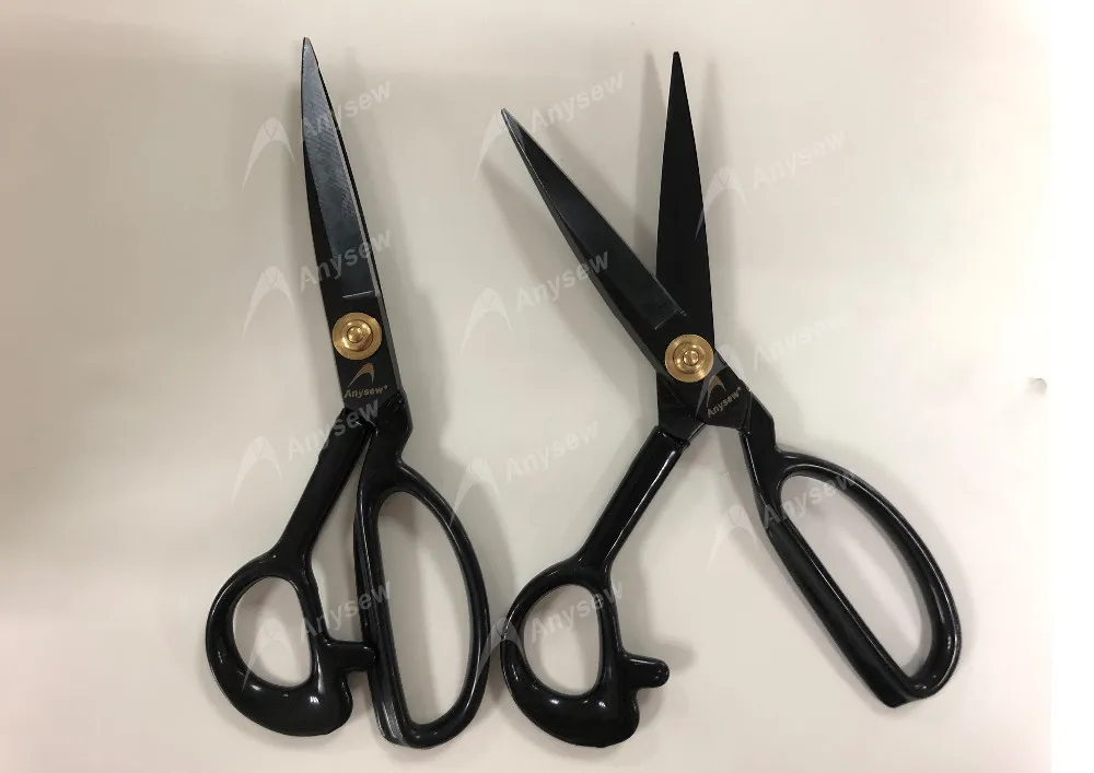 Anysew Sewing Tailor Scissor 8"-12"Inch with Black Head details