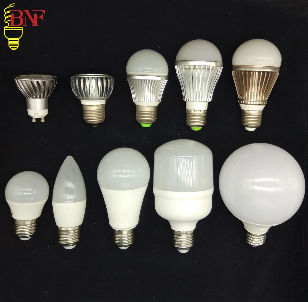 Energy saving bulbs with Fluorescent CFL and LED