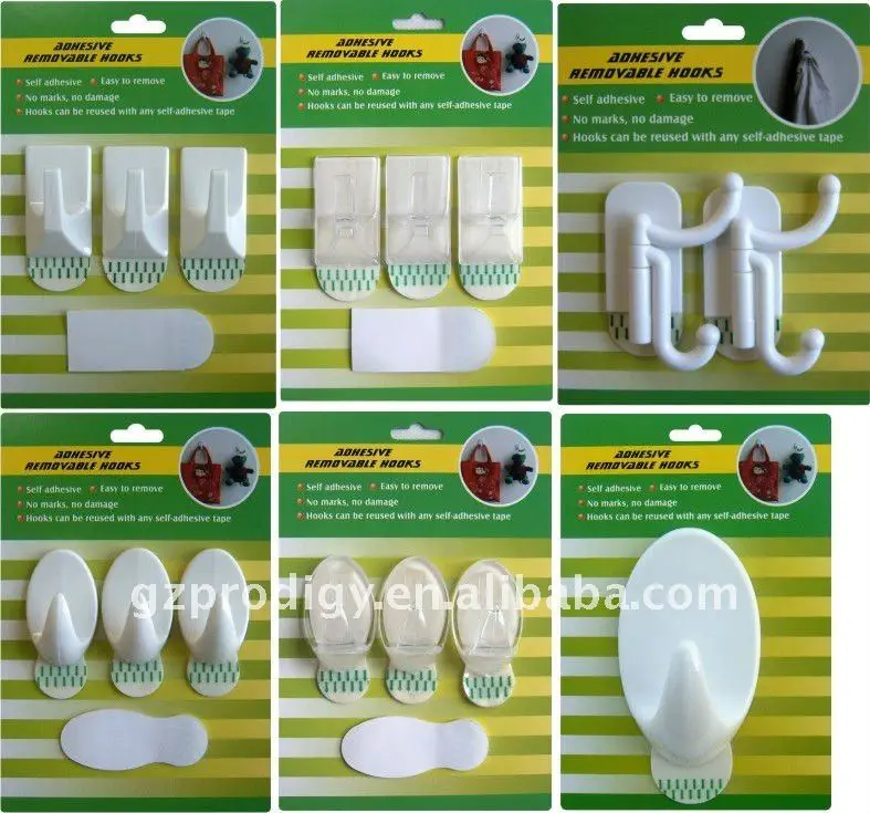 White Or Transparent Adhesive Ceramic Tile Wall Hook Buy Ceramic Tile