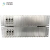 3 Chs 3G-SDI with 3 Chs Loop-out Fiber Optical Transmission 2.5U Aluminium Alloy Chassis, 60KM, supporting pathological pattern