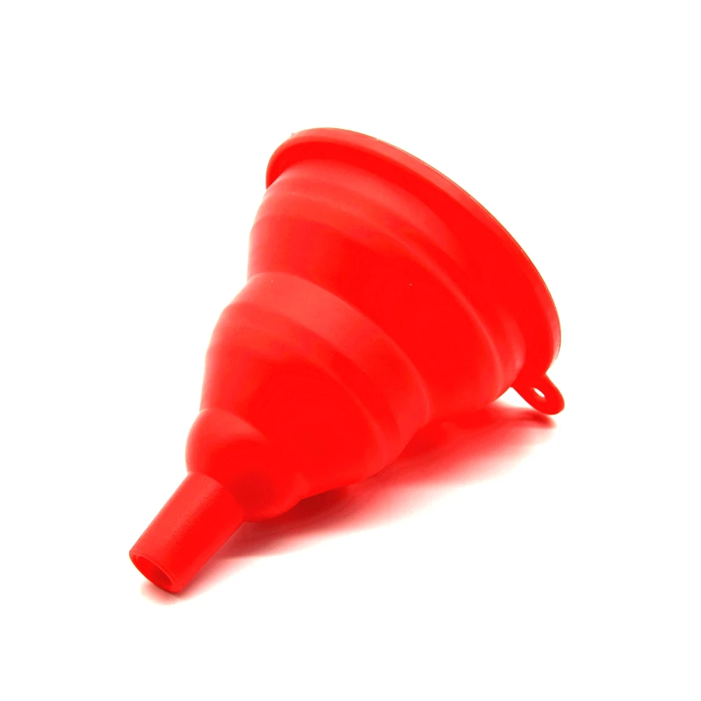 

100% Food Grade Silicone Funnels, Colorful Silicone Collapsible Funnel Foldable Funnel for Liquid Transfer