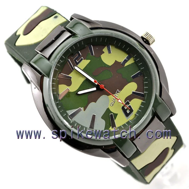 unisex fashion silicone rubber sport watches