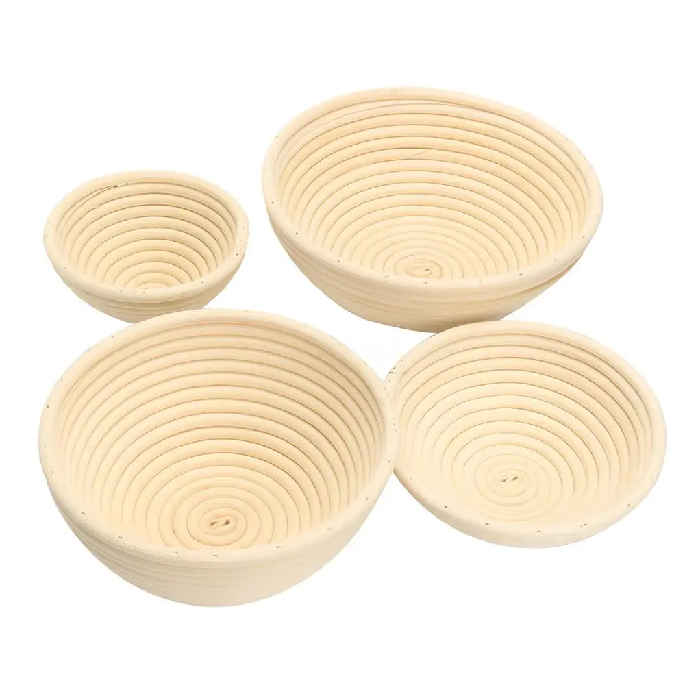 

bread banneton proofing basket set, Natural color