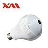 New Product 360 degree camera night vision wifi IP fisheye light bulb security