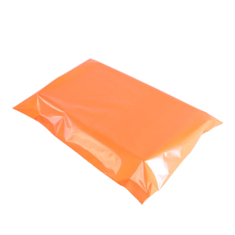 Inexpensive New Material Orange Poly Mailers Buy Poly Mailers,Orange