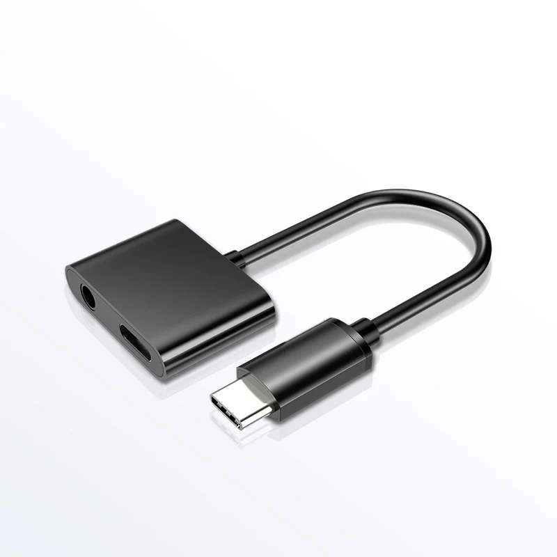 

TORRAS phone accessories 2 in 1 earphone data cable splitter charging Headphone usb 3.0 type c to 3.5mm audio adapter converter, N/a