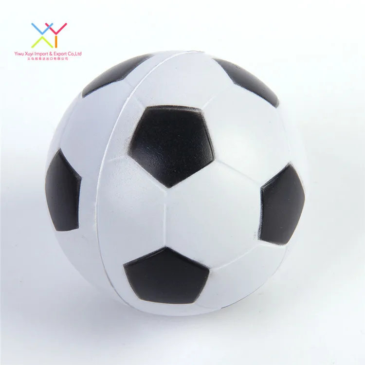 High quality children stress relief toy ball PU foam soccer football stress balls cheap stress ball