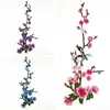 Red Yellow Pink Peony Flowers 3D Embroidery Patches for Garment D63