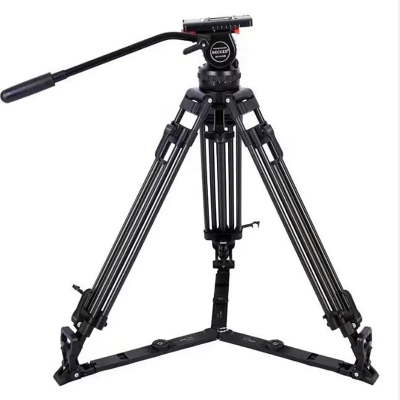 

Factory Supply Secced SC-V18L/T CCTV Broadcasting Carbon Fiber Video Camera Professional Tripod