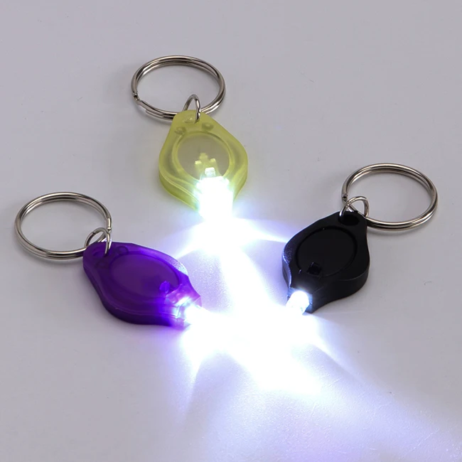 Promotional Items Mini Plastic Keychain Uv Light,Uv Keychain Flashlight