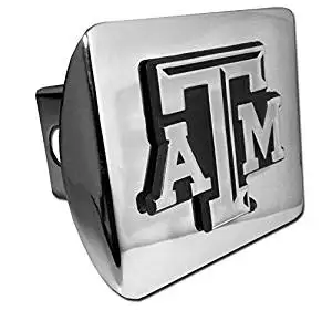 University of Texas Longhorns Bright Polished Chrome with Chrome /“Longhorn/” Emblem NCAA College Sports Trailer Hitch Cover Fits 2 Inch Auto Car Truck Receiver