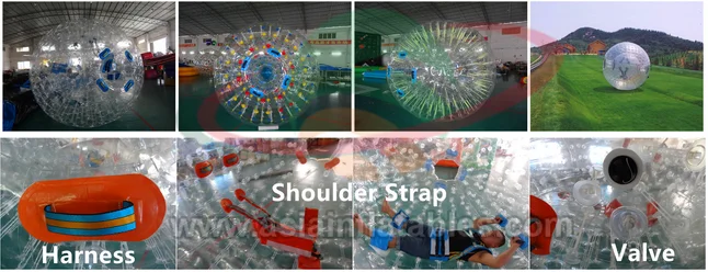 Big Air Inflatable Human Bubble Ball ,Inflatable Zorb Ball
