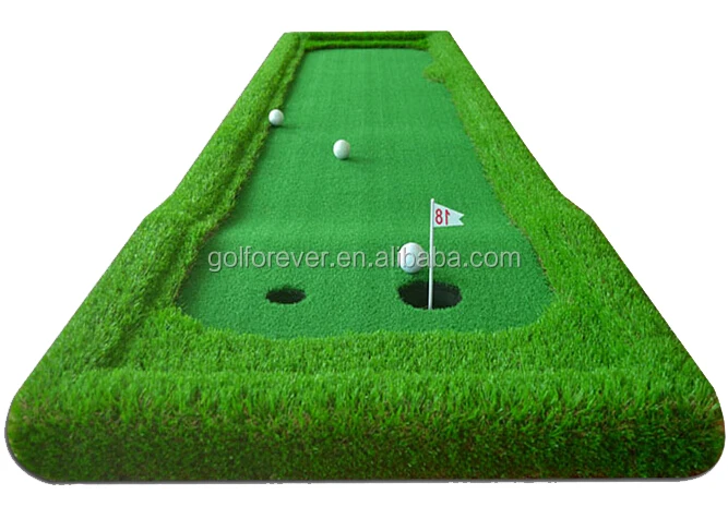 
1.5*3.0m two-layer custom portable golf putting green 