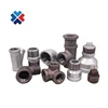 BSPT NPT threaded hot selling galvanized beaded threaded female thread pipe fitting 90 degree elbow