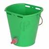 8L Green Lamb Feeding Bucket With Rubber Feeding Nipple