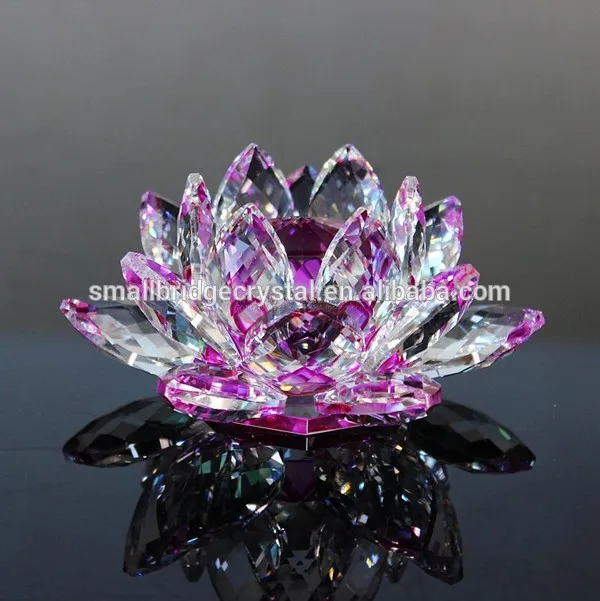 product wholesale cheap lotus flower crystal wedding gift-32