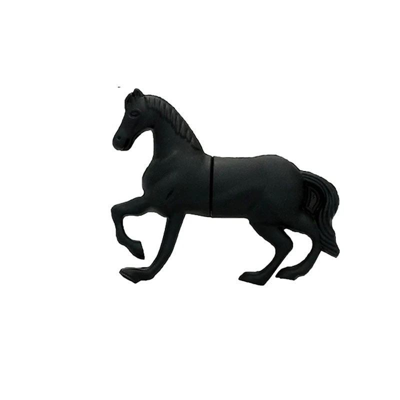 New Style Usb Flash Drive 64gb Cute Cartoon horse PenDrive 32gb Pen D - ANKUX.COM