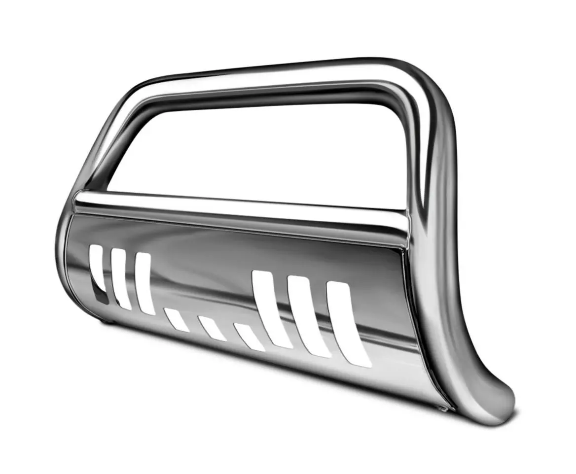 Buy Stainless Chrome BULL BAR brush push bumper grill guard 07/0814