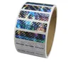 Private custom authenticity die cut hologram hologram anti radiation sticker sheet
