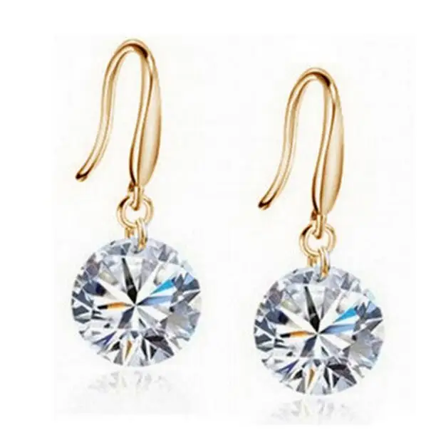 

AAA zircon drop earring for women Simple earrings