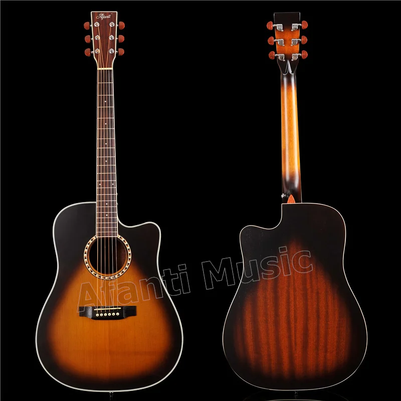 

41 inch Acoustic/ Solid Spruce top / Sapele back and sides/ AFANTI Acoustic guitar (AFA-927)