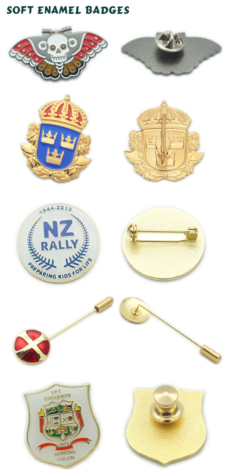 01.soft enamel badges