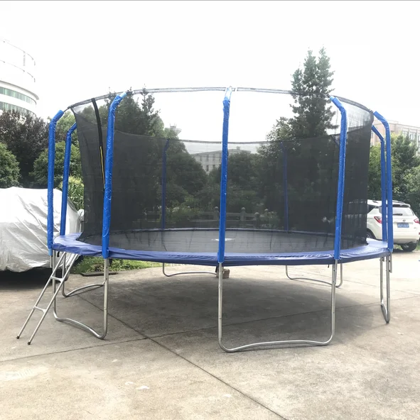 
16FT playground trampoline gymnastic big outdoor fitness trampolin 16 