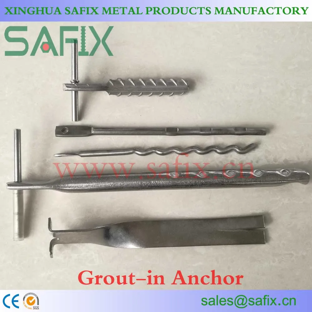 
304 316 Flat Head Bolt of Stone Cladding Fixings for Marble Fixing System 