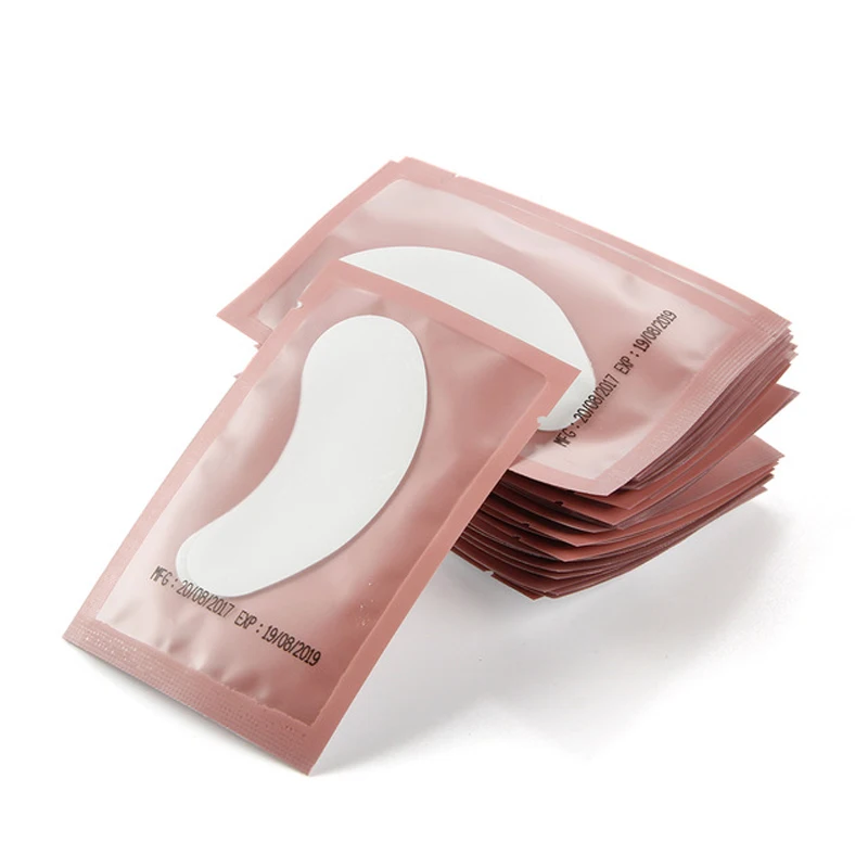 

Wholesale Lint Free Adhesive Eye Gel Patch For Eyelashes Disposable Eye Gel Patch for Eyelash Extension, Customized color