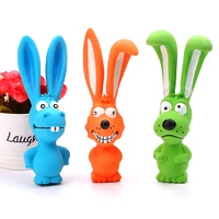 

Latex rabbit Pet Chewing Funny Squeaky Toy Dog Toy with Sound