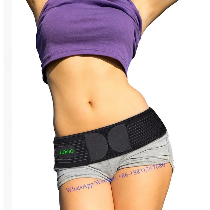 

2019 Fashion Design Stabilizing SI Joint Brace Medical Sacroiliac Hip Belt for Women and Men, Black