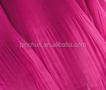 pleated chiffon fabric for sale