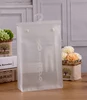 High quality frosted PP/EVA hanger bag with button