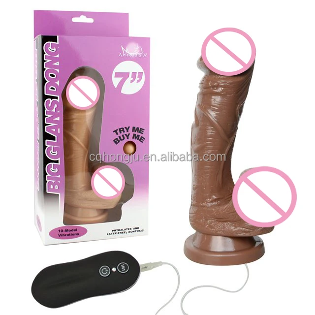 Online shopping 10 speeds TPE health material strong suction cup women use big mashroom head artificial penis in india