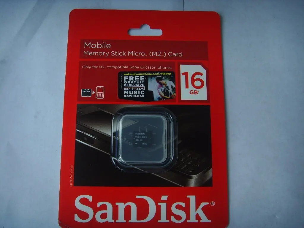 Sandisk m2 карта памяти