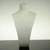 New style wooden mannequin linen jewelry necklace bust display