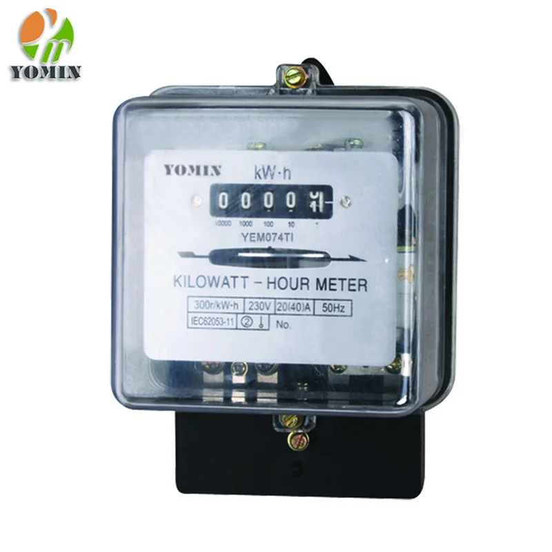 Single Phase Counter Electric Kilowatt Energy Meter Buy Electric