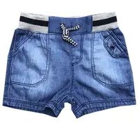 

P0290 Boy's jeans short with biker for children's clothing