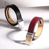 100% Genuine Leather Full GrainDouble Sided Genuine Leather Belt For Men,Formal Genuine Leather Belts For Men Needlepoint