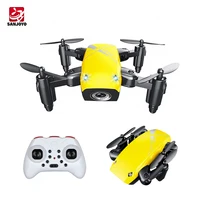 

Foldable RC Mini Drone Pocket Drone Micro Drone RC Helicopter With HD Camera Altitude Hold Wifi FPV FSWB Pocket Dron S9 S9W S9HW