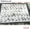 2016 wholesale China OEM factory jewelry parts special Hook Anchor Clasps locks For Rope Leather Bracelets