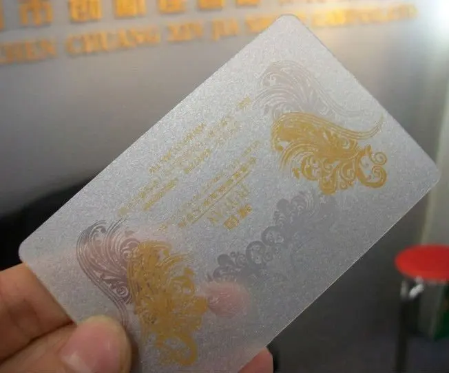 ECO-friendly plastic business card